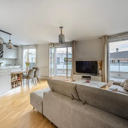 Apartmán Charming Terrace Near Paris - Olympics