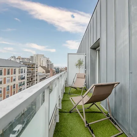 Charming Terrace Near Paris - Olympics Apartmán