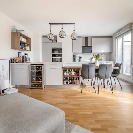 Charming Terrace Near Paris - Olympics Apartmán *